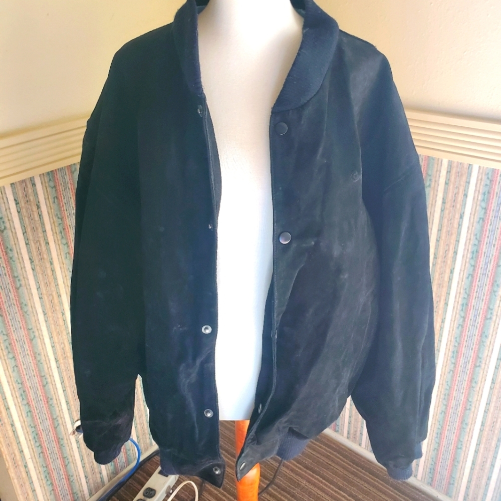 Vintage Joe Camel Suede Leather jacket